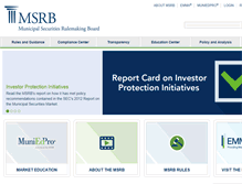 Tablet Screenshot of msrb.org